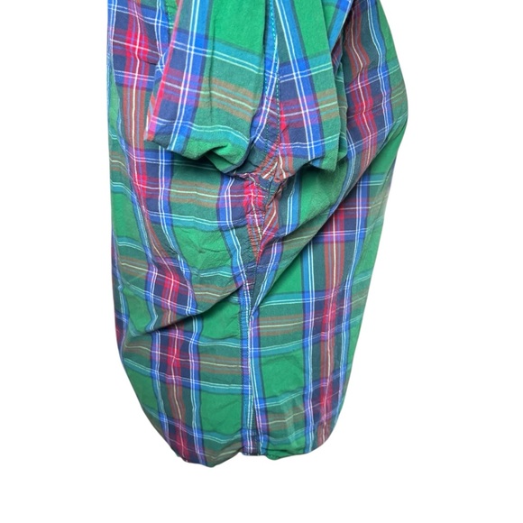 Hollister Green and Blue Casual Button Down Shirt Size L - Picture 10 of 16